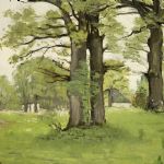 812 4595 OIL PAINTING (F)